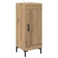 vidaXL Πλαϊνό γραφείο Olden Artisan Oak 34,5 x 34 x 90 εκ.