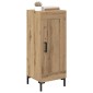 vidaXL Πλαϊνό γραφείο Olden Artisan Oak 34,5 x 34 x 90 εκ.