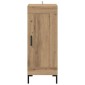 vidaXL Πλαϊνό γραφείο Olden Artisan Oak 34,5 x 34 x 90 εκ.