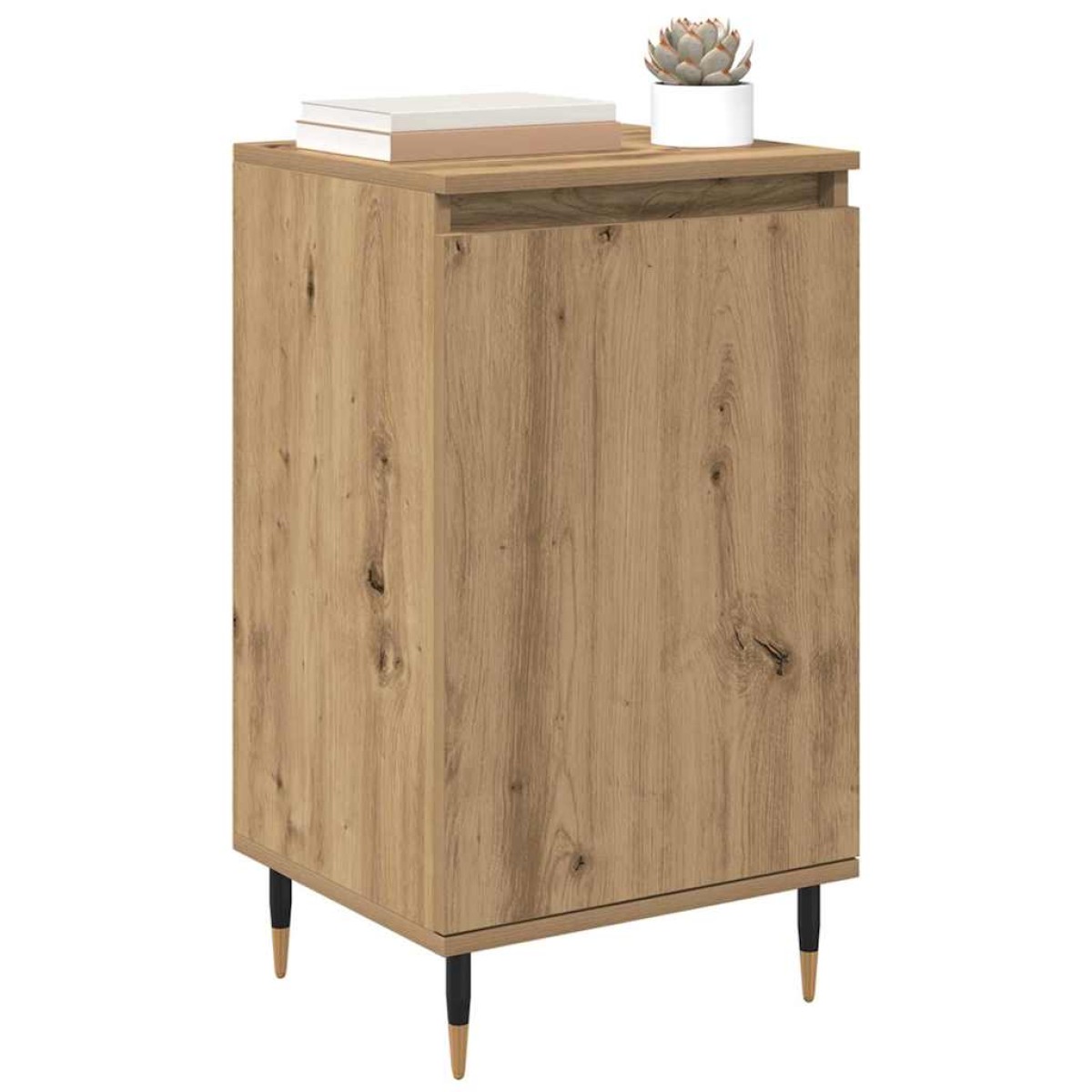 vidaXL Πλαϊνό γραφείο 2 τμχ. Artisan Oak 40 x 35 x 70 εκ.