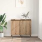 vidaXL Πλαϊνό γραφείο 2 τμχ. Artisan Oak 40 x 35 x 70 εκ.