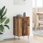 vidaXL Πλαϊνό γραφείο Παλιό ξύλο 40 x 35 x 70 εκ. Επεξεργασμένο Ξύλο