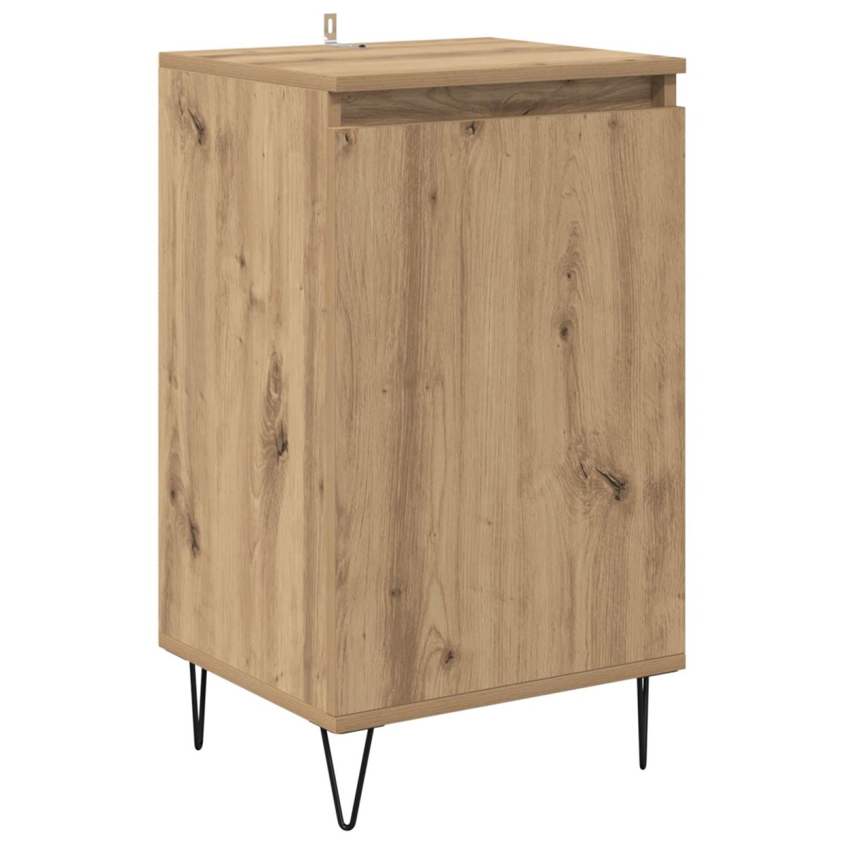 vidaXL Πλαϊνό γραφείο Artisan Oak 40 x 35 x 70 εκ. Επεξεργασμένο Ξύλο