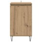 vidaXL Πλαϊνό γραφείο Artisan Oak 40 x 35 x 70 εκ. Επεξεργασμένο Ξύλο