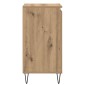 vidaXL Πλαϊνό γραφείο Artisan Oak 40 x 35 x 70 εκ. Επεξεργασμένο Ξύλο