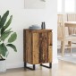 vidaXL Πλαϊνό γραφείο Παλιό ξύλο 40 x 35 x 70 εκ. Επεξεργασμένο Ξύλο