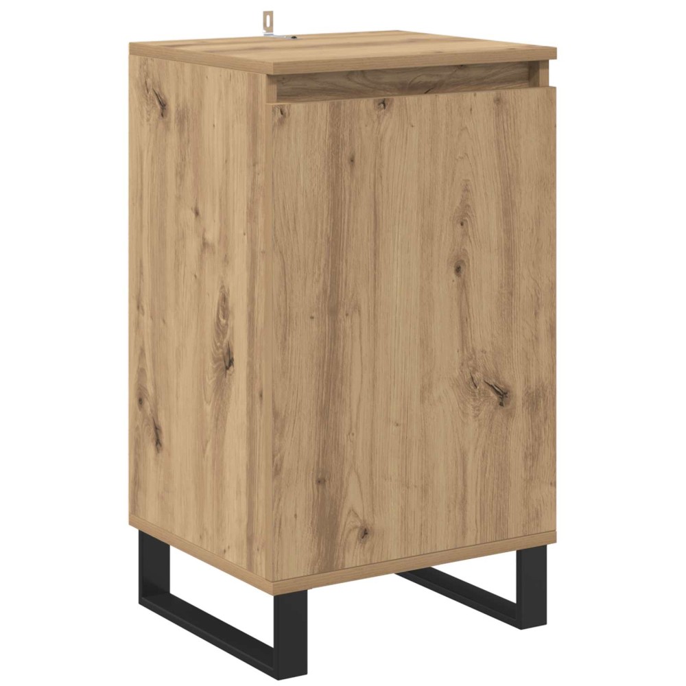 vidaXL Πλαϊνό γραφείο Artisan Oak 40 x 35 x 70 εκ. Επεξεργασμένο Ξύλο
