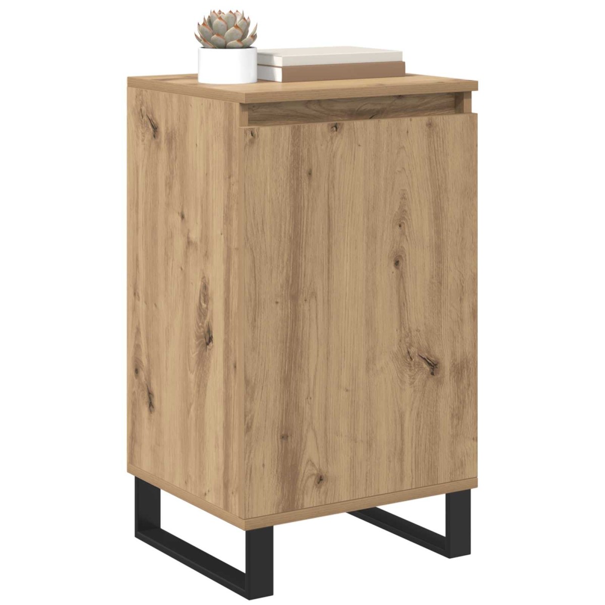 vidaXL Πλαϊνό γραφείο Artisan Oak 40 x 35 x 70 εκ. Επεξεργασμένο Ξύλο