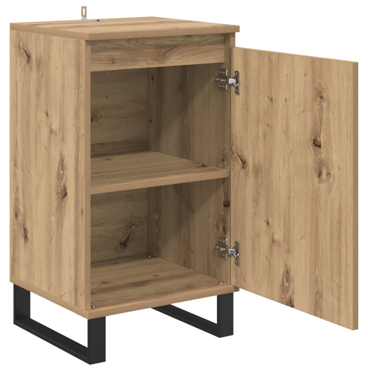 vidaXL Πλαϊνό γραφείο Artisan Oak 40 x 35 x 70 εκ. Επεξεργασμένο Ξύλο