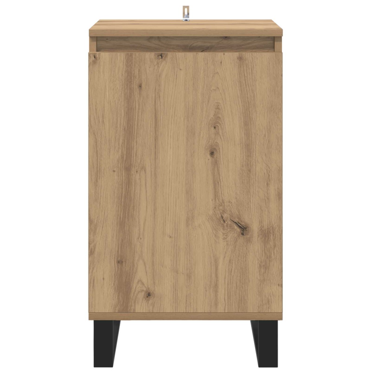 vidaXL Πλαϊνό γραφείο Artisan Oak 40 x 35 x 70 εκ. Επεξεργασμένο Ξύλο