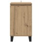 vidaXL Πλαϊνό γραφείο Artisan Oak 40 x 35 x 70 εκ. Επεξεργασμένο Ξύλο