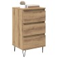 vidaXL Πλαϊνό γραφείο Artisan Oak 40 x 35 x 70 εκ.