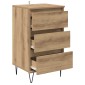 vidaXL Πλαϊνό γραφείο Artisan Oak 40 x 35 x 70 εκ.