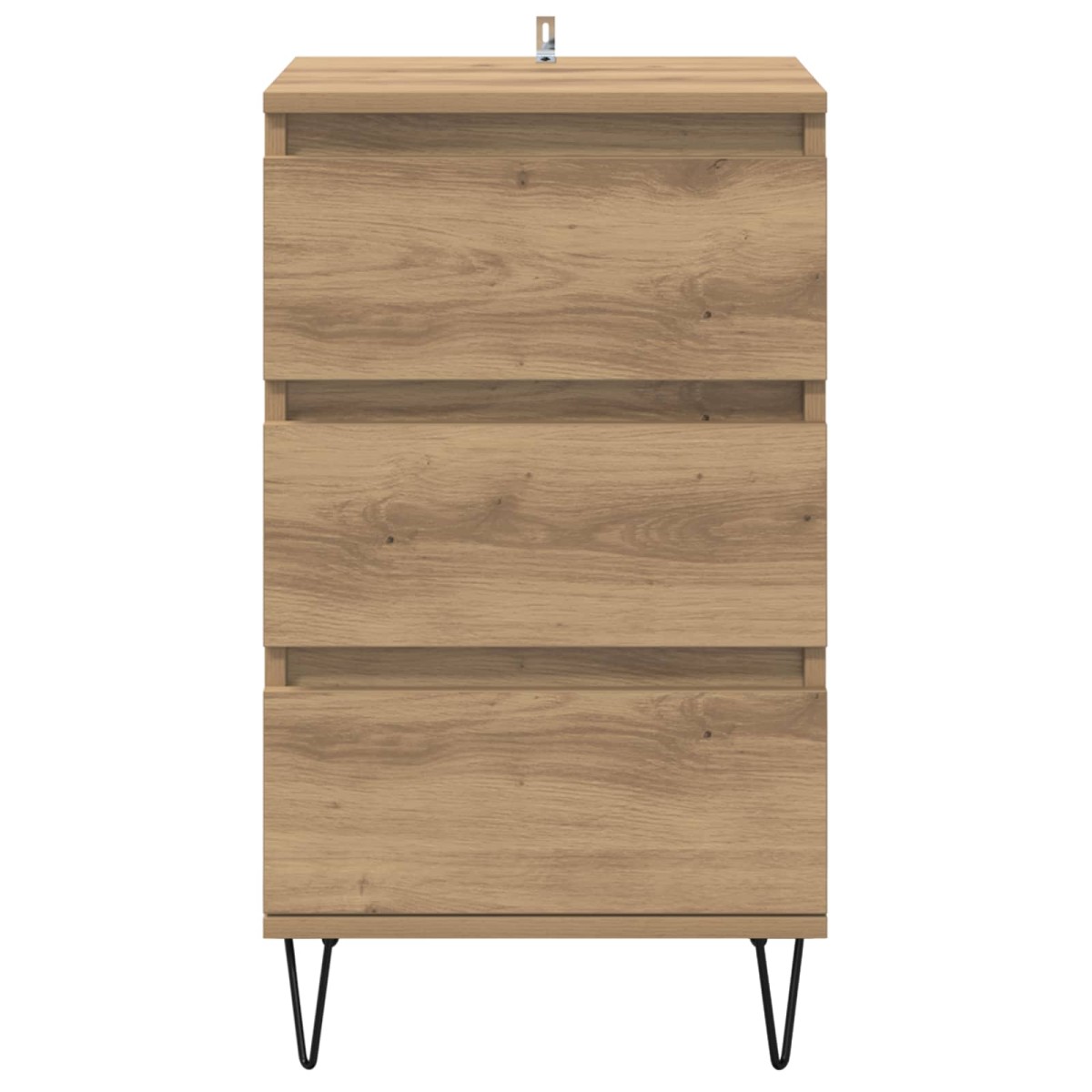 vidaXL Πλαϊνό γραφείο Artisan Oak 40 x 35 x 70 εκ.