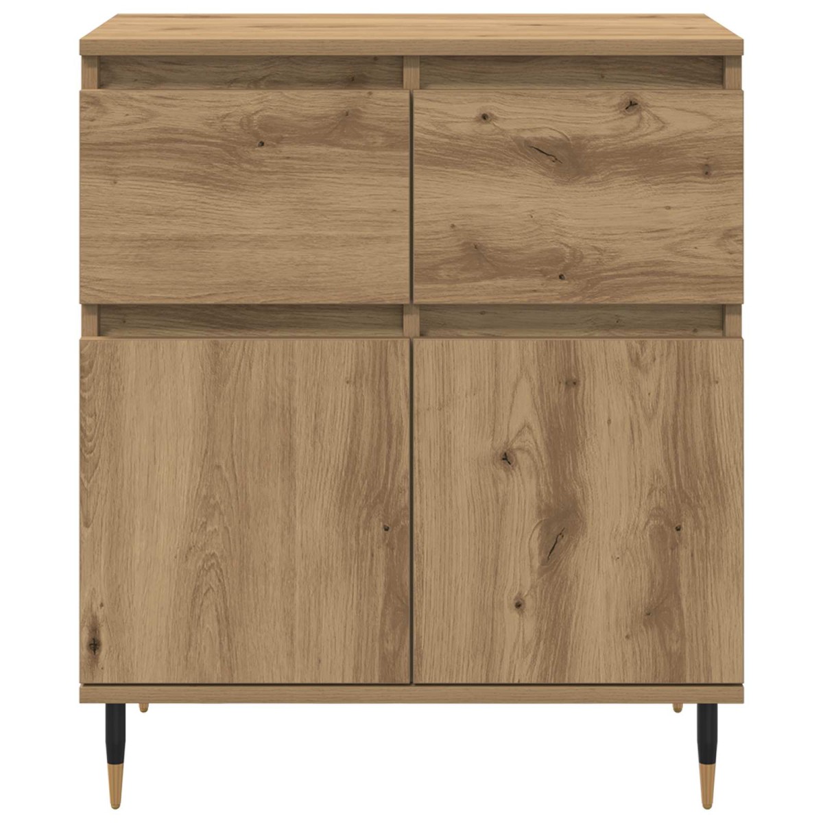 vidaXL Πλαϊνό γραφείο Artisan Oak 60 x 35 x 70 cm