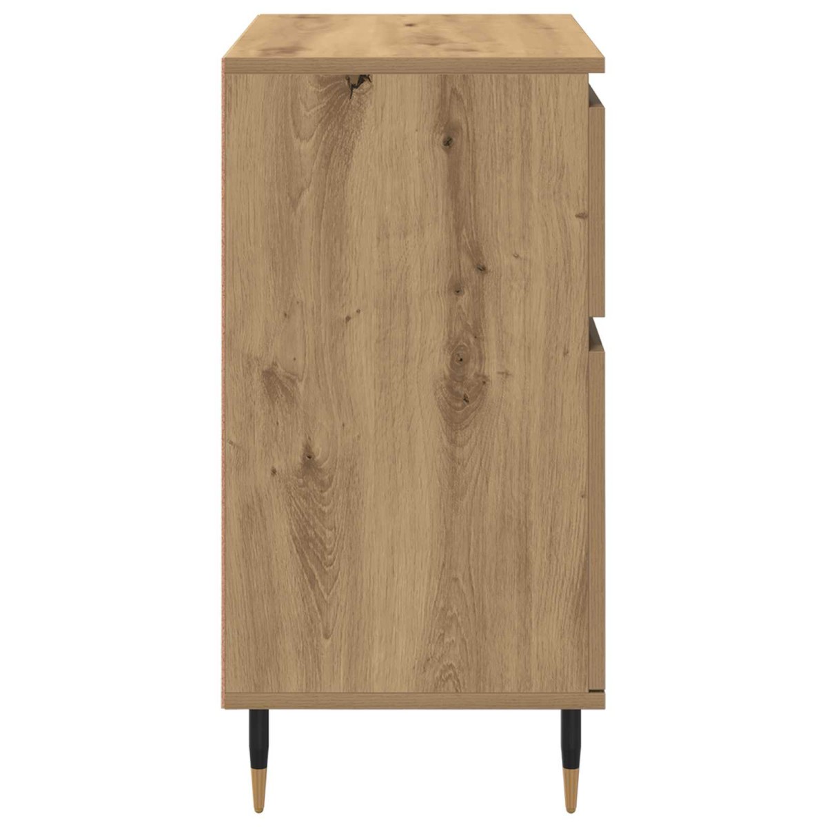 vidaXL Πλαϊνό γραφείο Artisan Oak 60 x 35 x 70 cm