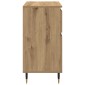 vidaXL Πλαϊνό γραφείο Artisan Oak 60 x 35 x 70 cm