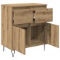 vidaXL Πλαϊνό γραφείο Artisan Oak 60 x 35 x 70 cm