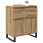 vidaXL Πλαϊνό γραφείο Artisan Oak 60 x 35 x 70 cm