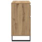 vidaXL Πλαϊνό γραφείο Artisan Oak 60 x 35 x 70 cm