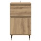 vidaXL Πλαϊνό γραφείο Artisan Oak 40 x 35 x 70 εκ.