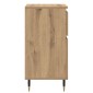 vidaXL Πλαϊνό γραφείο Artisan Oak 40 x 35 x 70 εκ.