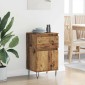 vidaXL Πλαϊνό γραφείο Παλαιό ξύλο 35 x 40 x 70 εκ. Επεξεργασμένο Ξύλο