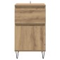 vidaXL Πλαϊνό γραφείο artisan δρυς 35 x 40 x 70 εκ. Επεξεργασμένο Ξύλο