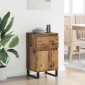 vidaXL Πλαϊνό γραφείο Παλαιό ξύλο 35 x 40 x 70 εκ. Επεξεργασμένο Ξύλο