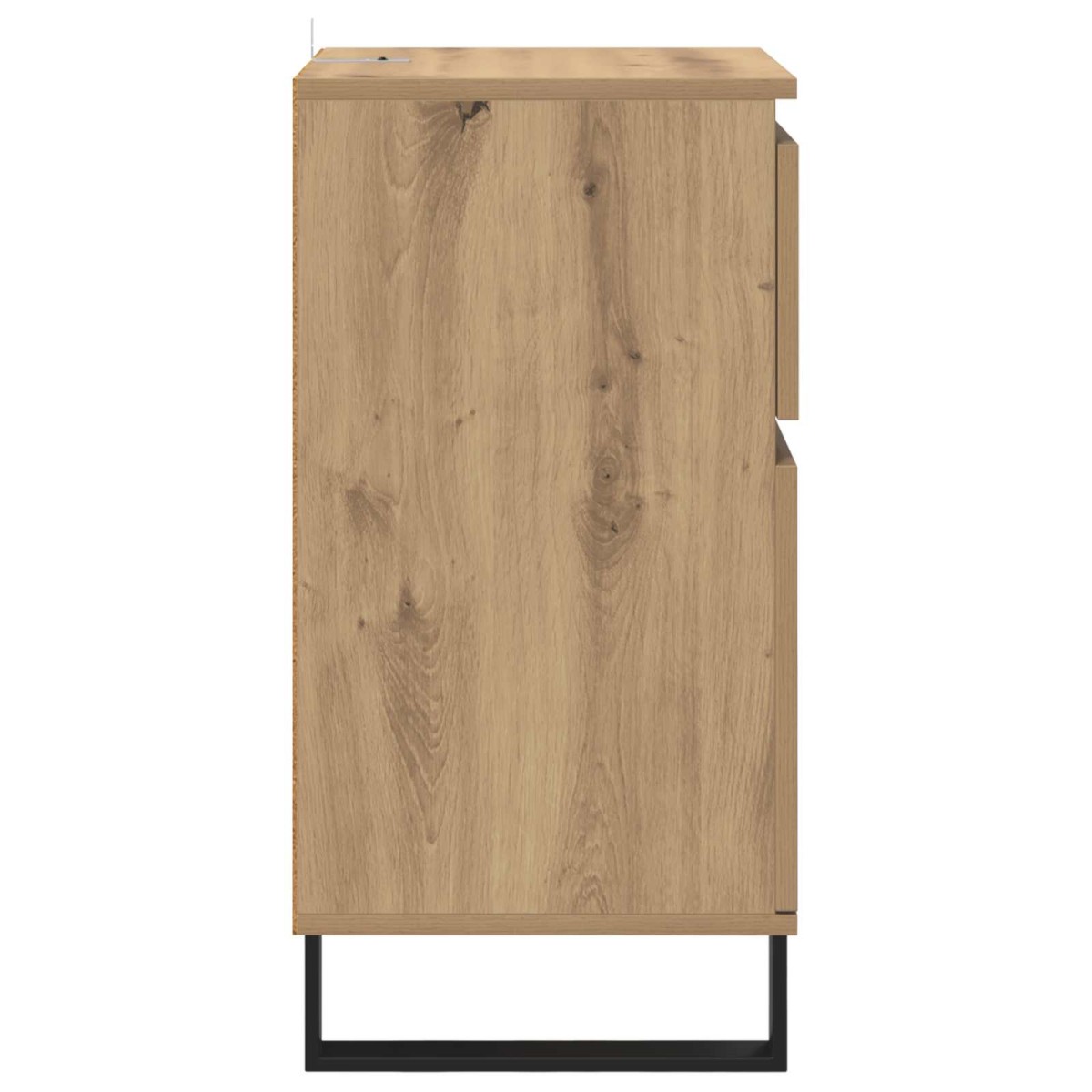 vidaXL Πλαϊνό γραφείο artisan δρυς 35 x 40 x 70 εκ. Επεξεργασμένο Ξύλο