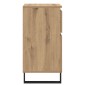 vidaXL Πλαϊνό γραφείο artisan δρυς 35 x 40 x 70 εκ. Επεξεργασμένο Ξύλο