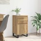 vidaXL Πλαϊνό γραφείο artisan δρυς 35 x 40 x 70 εκ. Επεξεργασμένο Ξύλο