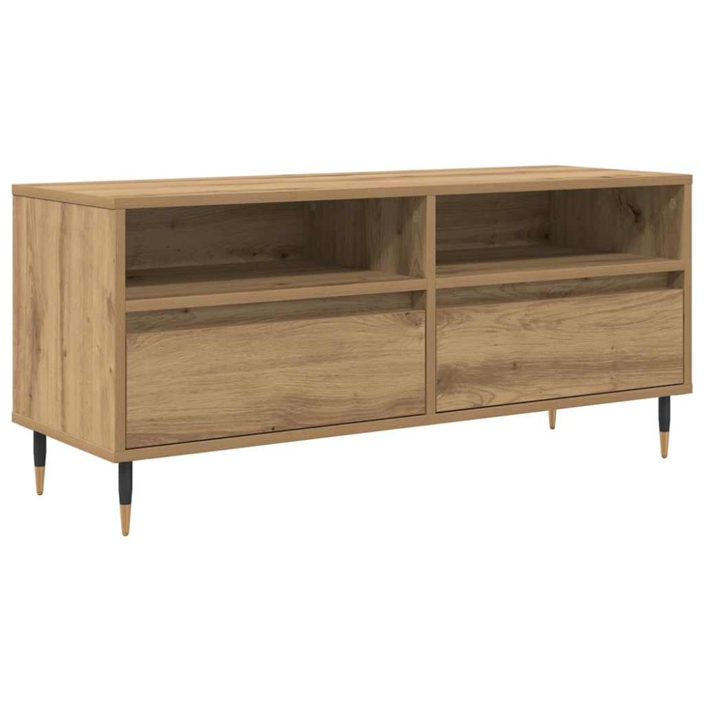 vidaXL Ντουλάπι TV 100 x 34,5 x 44,5 εκ. Artisan Oak