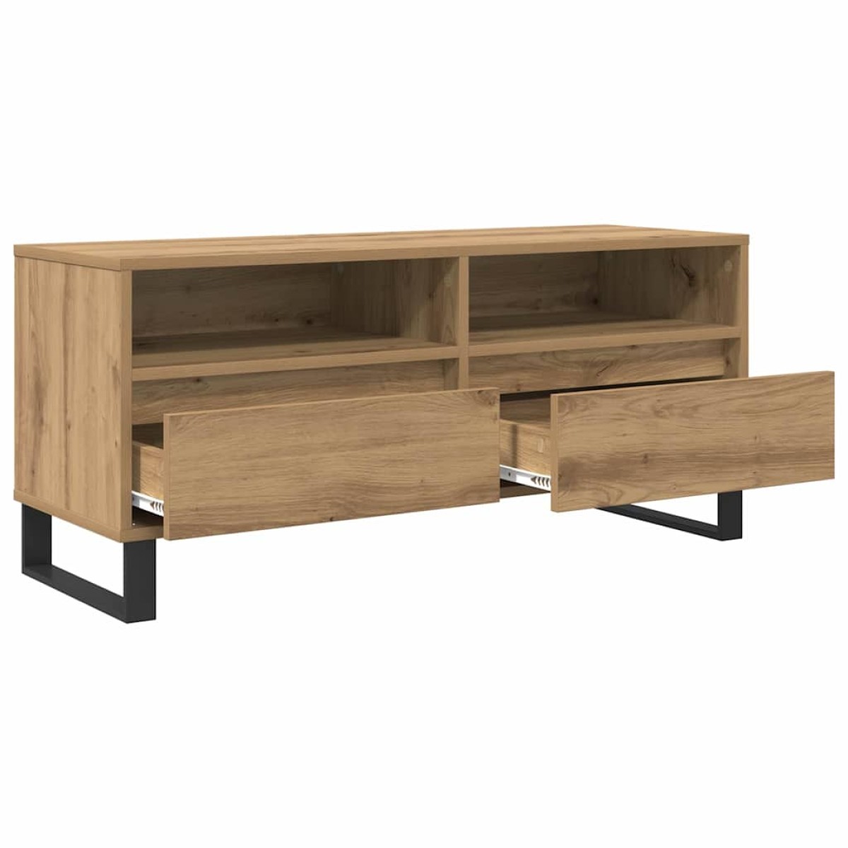 vidaXL Ντουλάπι TV 100 x 34,5 x 44,5 εκ. Artisan Oak