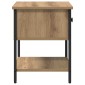 vidaXL Κομοδίνο Artisan Oak 34 x 35,5 x 45 εκ Επεξεργασμένο Ξύλο