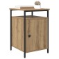 vidaXL Κομοδίνο Artisan Oak 40 x 42 x 60 εκ. Επεξεργασμένο Ξύλο