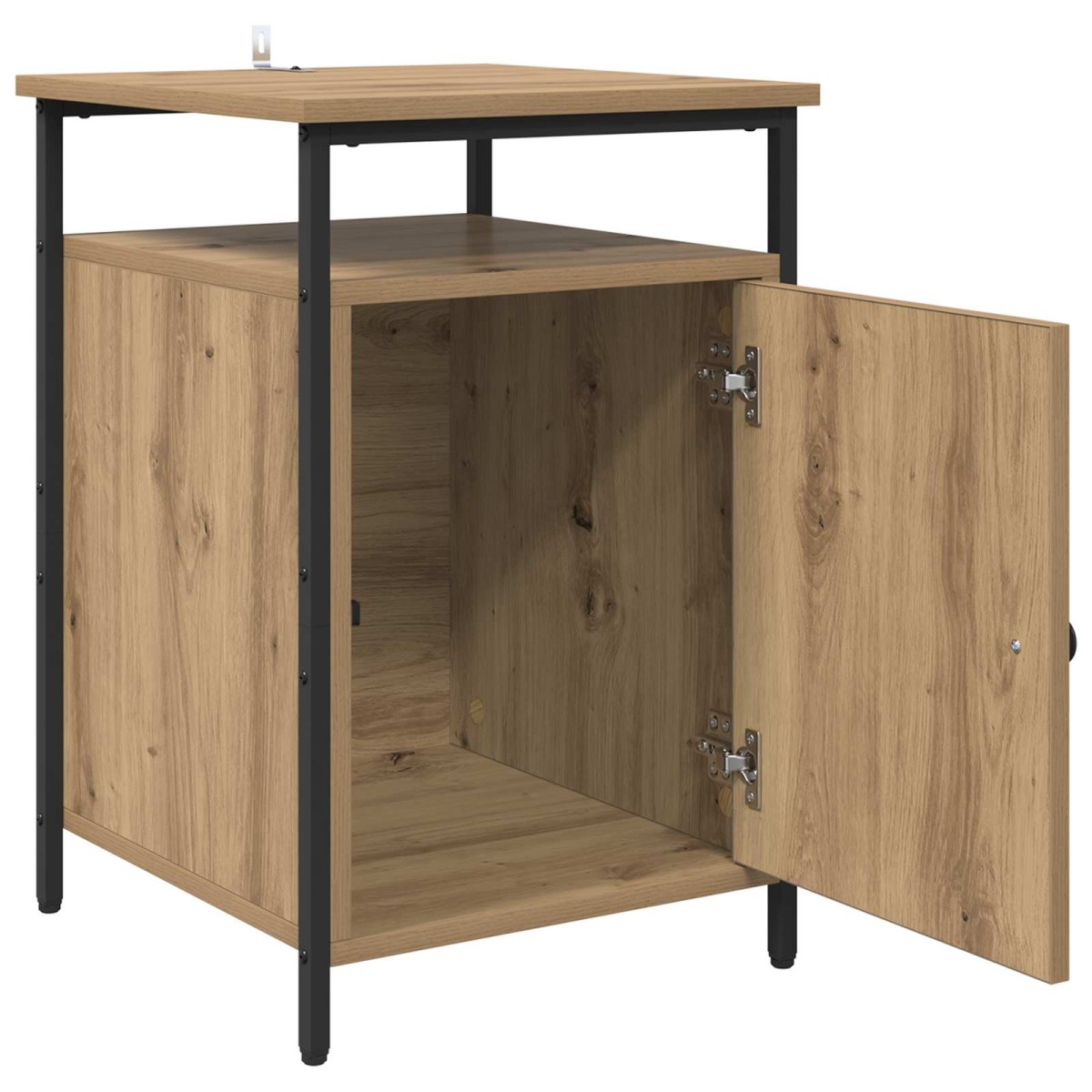 vidaXL Κομοδίνο Artisan Oak 40 x 42 x 60 εκ. Επεξεργασμένο Ξύλο
