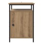 vidaXL Κομοδίνο Artisan Oak 40 x 42 x 60 εκ. Επεξεργασμένο Ξύλο