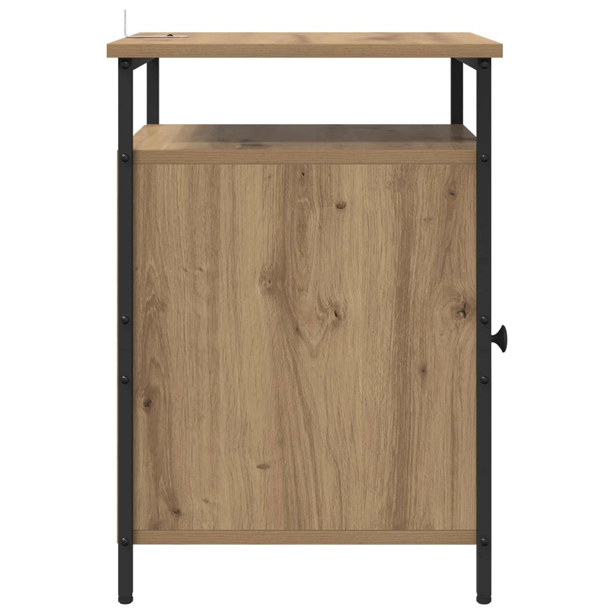 vidaXL Κομοδίνο Artisan Oak 40 x 42 x 60 εκ. Επεξεργασμένο Ξύλο