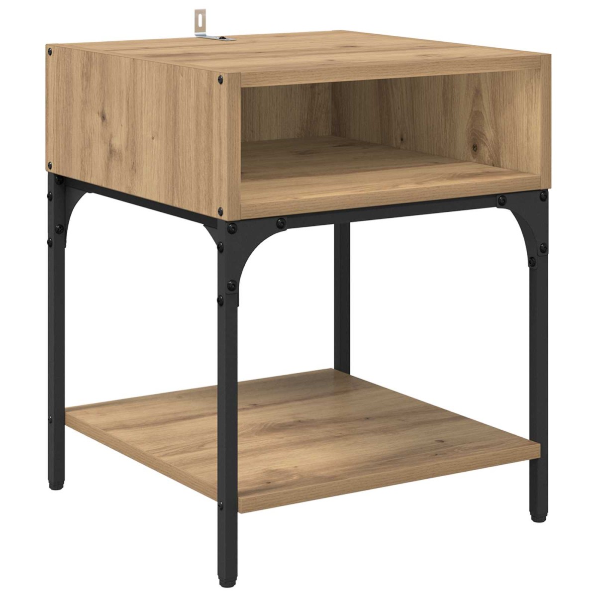 vidaXL Κομοδίνο Artisan Oak 40 x 40 x 50 cm Επεξεργασμένο Ξύλο