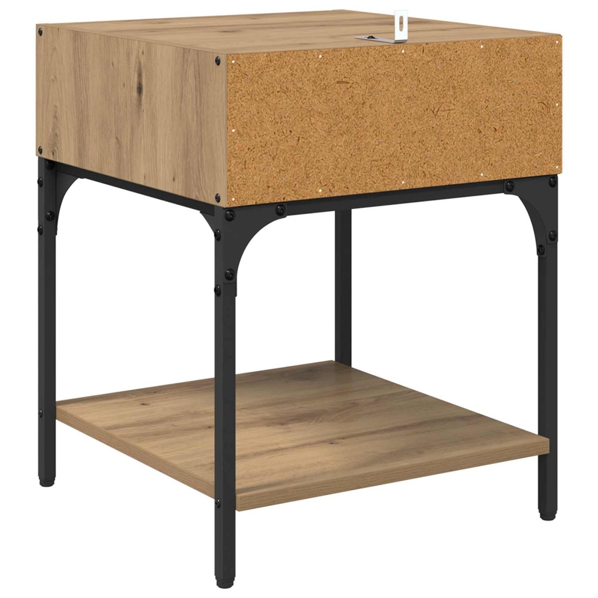 vidaXL Κομοδίνο Artisan Oak 40 x 40 x 50 cm Επεξεργασμένο Ξύλο