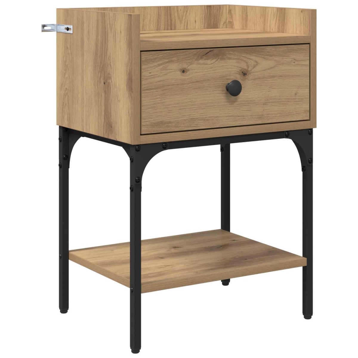 vidaXL Κομοδίνο Artisan Oak 40 x 29 x 60 εκ Επεξεργασμένο Ξύλο
