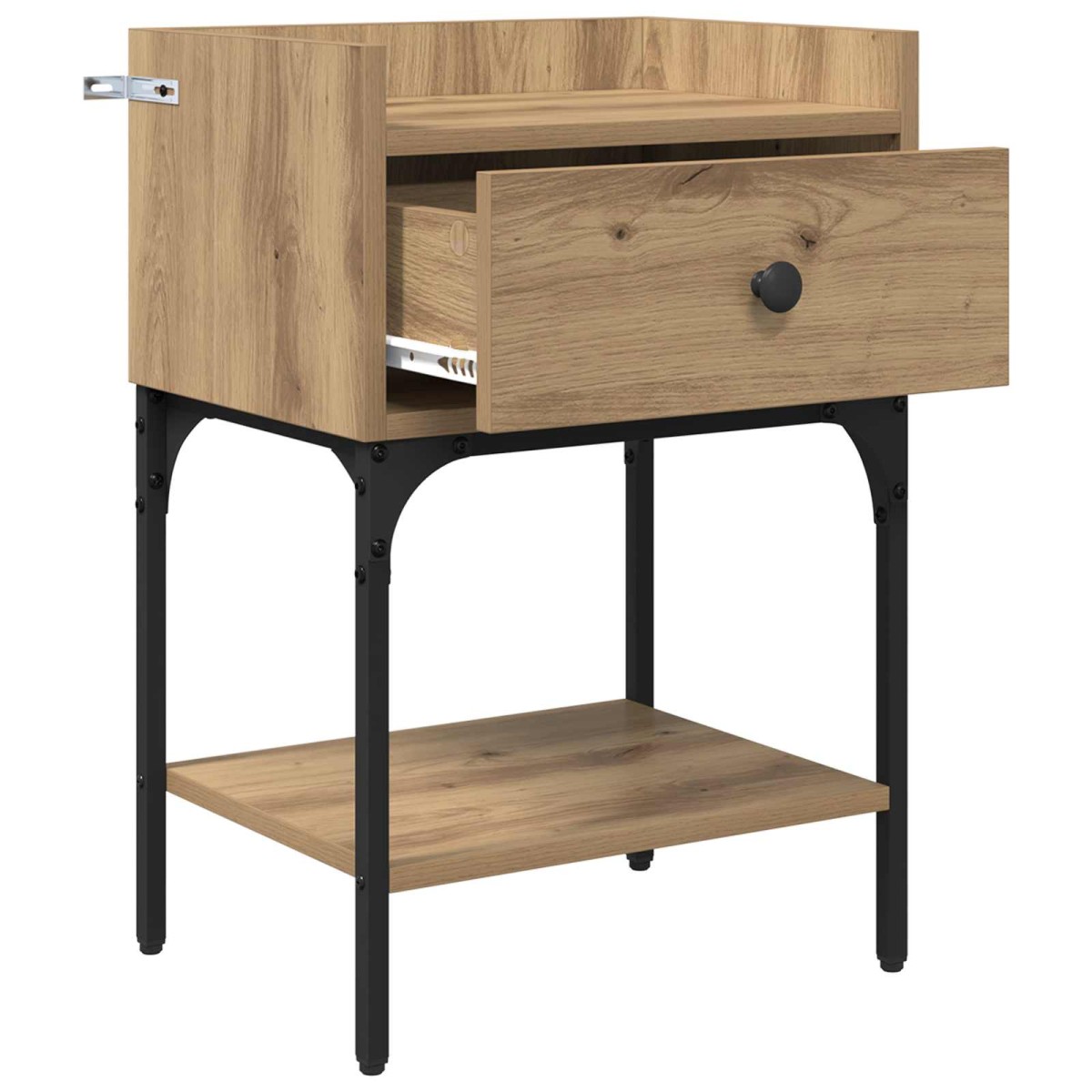 vidaXL Κομοδίνο Artisan Oak 40 x 29 x 60 εκ Επεξεργασμένο Ξύλο