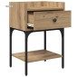 vidaXL Κομοδίνο Artisan Oak 40 x 29 x 60 εκ Επεξεργασμένο Ξύλο