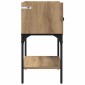 vidaXL Κομοδίνο Artisan Oak 40 x 29 x 60 εκ Επεξεργασμένο Ξύλο