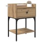vidaXL Κομοδίνο 2 τεμ. Artisan Oak 40 x 29 x 60 εκ Επεξεργασμένο Ξύλο