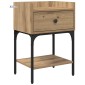 vidaXL Κομοδίνο 2 τεμ. Artisan Oak 40 x 29 x 60 εκ Επεξεργασμένο Ξύλο