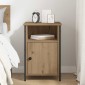 vidaXL Κομοδίνο Artisan Oak 40 x 42 x 60 εκ. Επεξεργασμένο Ξύλο