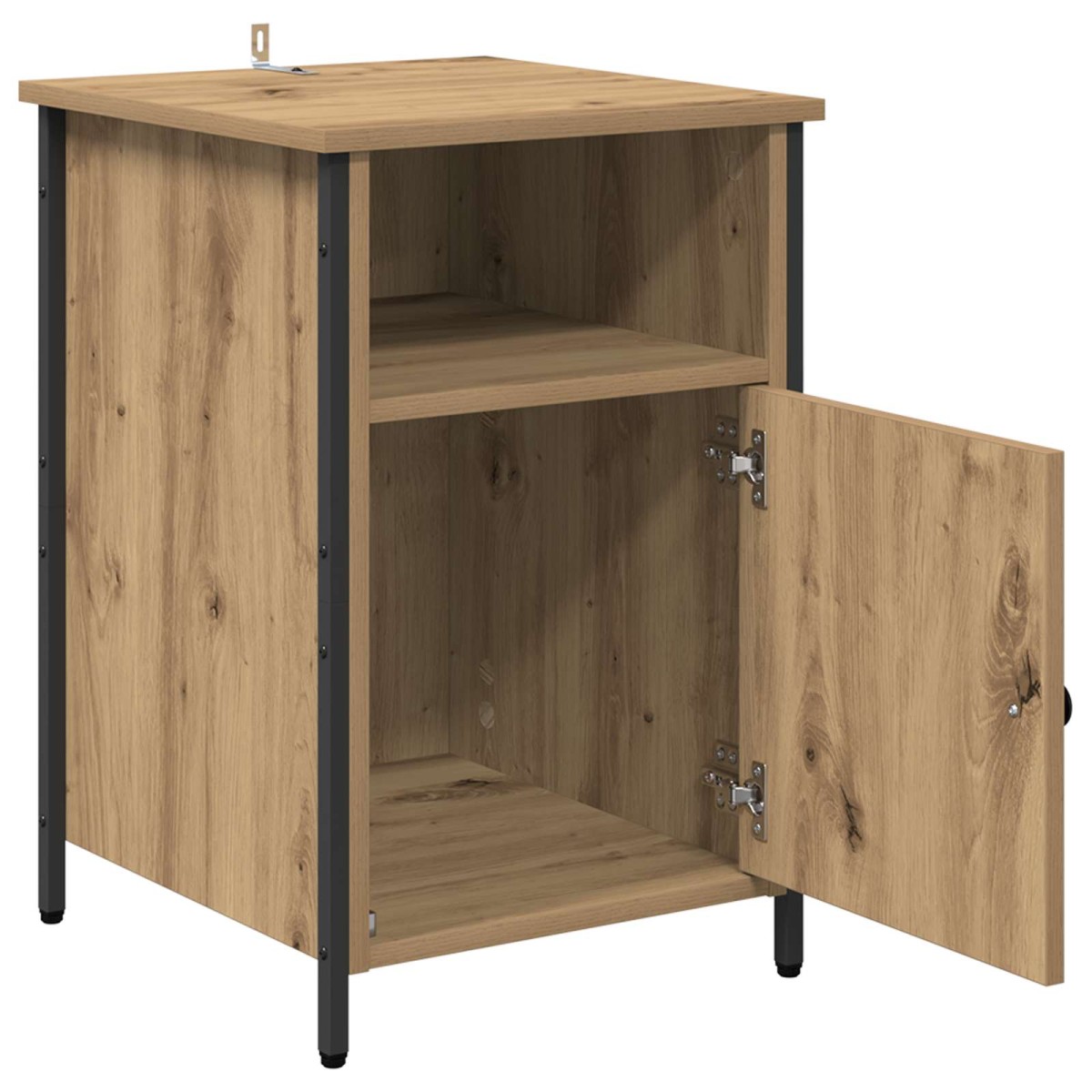 vidaXL Κομοδίνο 2 τεμ. Artisan Oak 40 x 42 x 60 εκ. Επεξεργασμένο Ξύλο