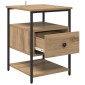 vidaXL Κομοδίνο Artisan Oak 40 x 42 x 56 εκ Επεξεργασμένο Ξύλο
